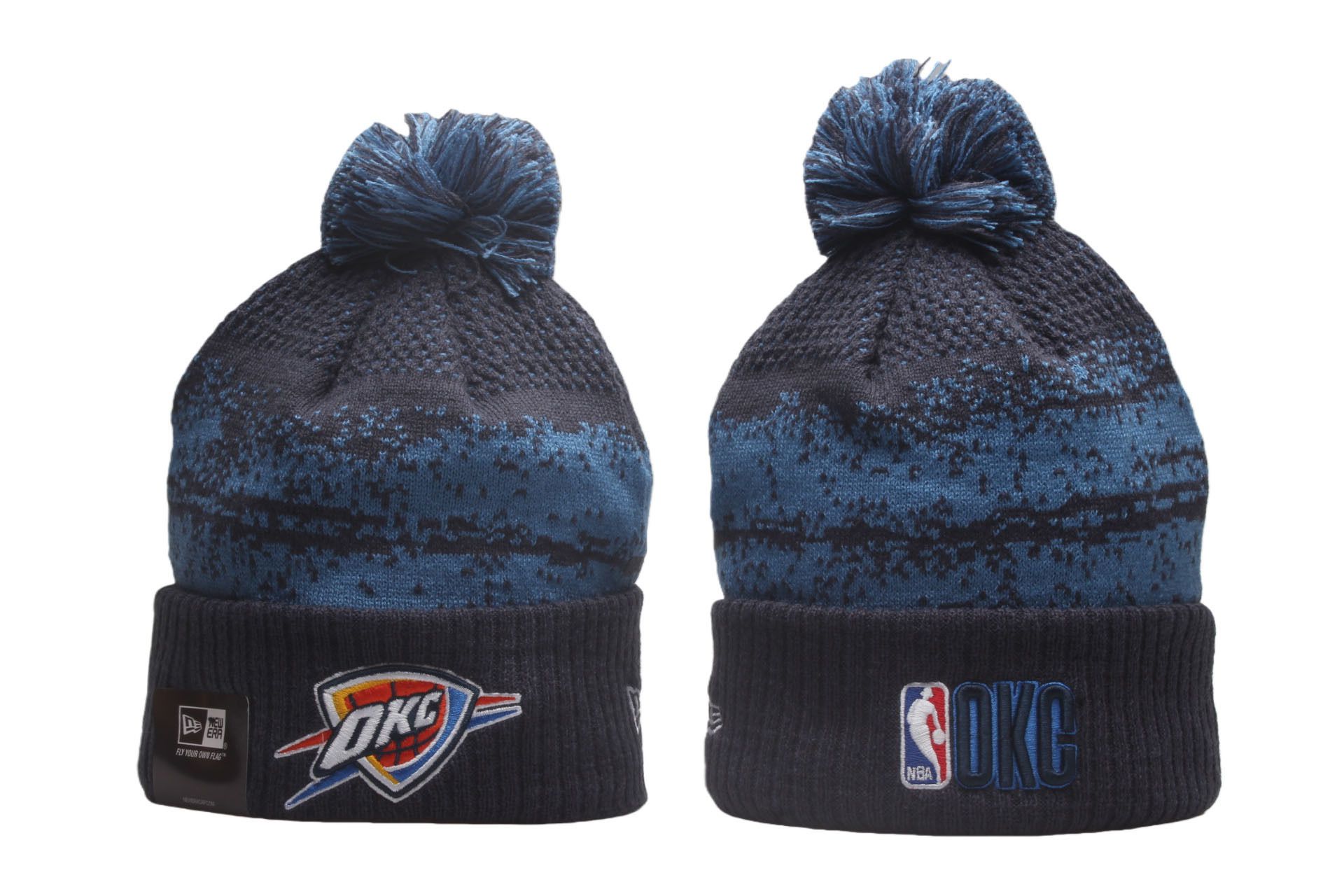 2025 NBA Oklahoma City Thunder Hat beanie style 011